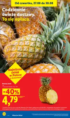 Lidl - gazetka promocyjna Oferta od czwartku od czwartku 27.08 do niedzieli 30.08 - strona 18