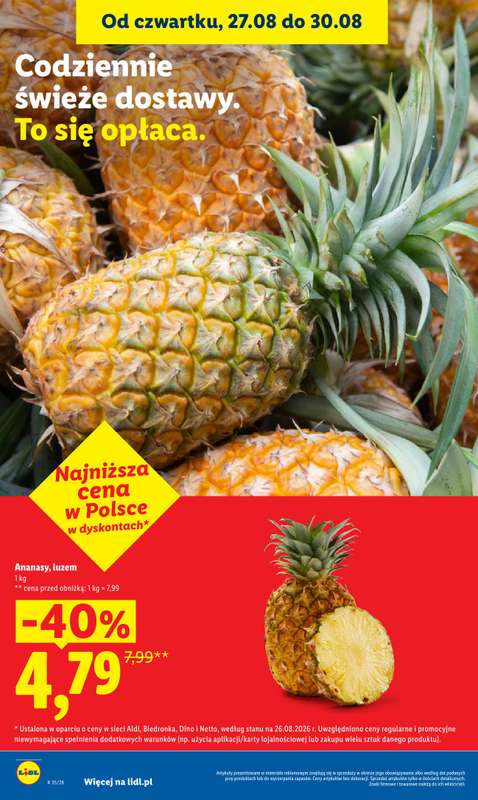 Lidl - gazetka promocyjna Oferta od czwartku od czwartku 27.08 do niedzieli 30.08 - strona 18