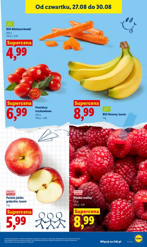 Lidl - gazetka promocyjna Oferta od czwartku od czwartku 27.08 do niedzieli 30.08 - strona 61