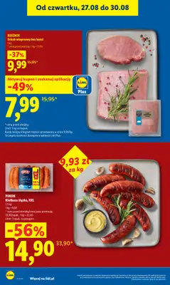 Lidl - gazetka promocyjna Oferta od czwartku od czwartku 27.08 do niedzieli 30.08 - strona 12