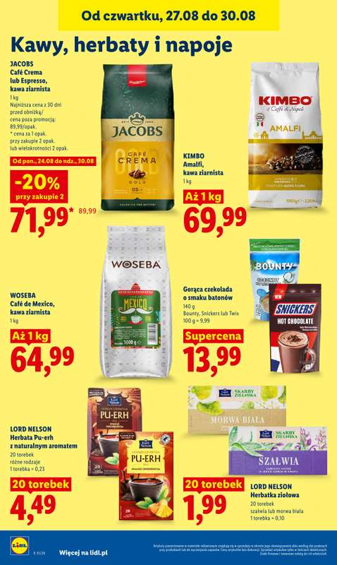 Lidl - gazetka promocyjna Oferta od czwartku od czwartku 27.08 do niedzieli 30.08 - strona 80