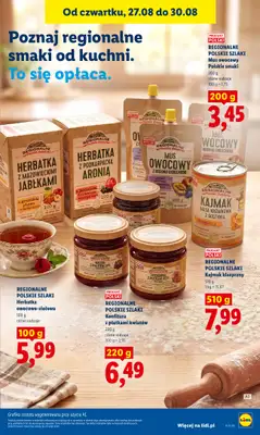 Lidl - gazetka promocyjna Oferta od czwartku od czwartku 27.08 do niedzieli 30.08 - strona 77