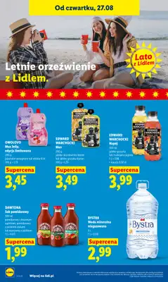 Lidl - gazetka promocyjna Oferta od czwartku od czwartku 27.08 do niedzieli 30.08 - strona 64