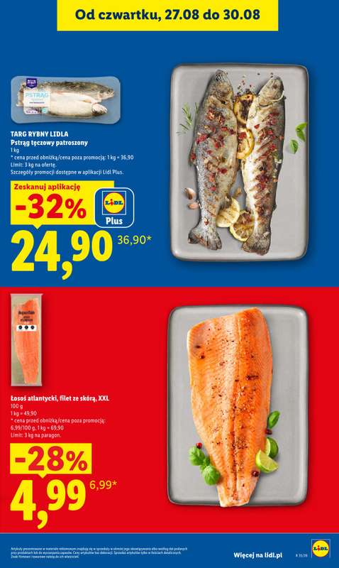 Lidl - gazetka promocyjna Oferta od czwartku od czwartku 27.08 do niedzieli 30.08 - strona 15