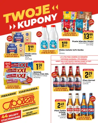 Społem Częstochowa - gazetka promocyjna Plakaty promocyjne od czwartku 27.08 do środy 02.09 - strona 2