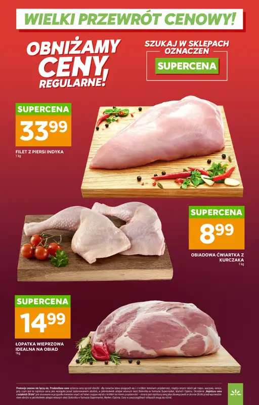 Stokrotka - gazetka promocyjna Wielki przewrót cenowy! od środy 05.08 do poniedziałku 31.08 - strona 3