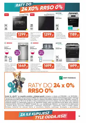 Max Elektro - gazetka promocyjna Gazetka od czwartku 27.08 do środy 30.09 - strona 11
