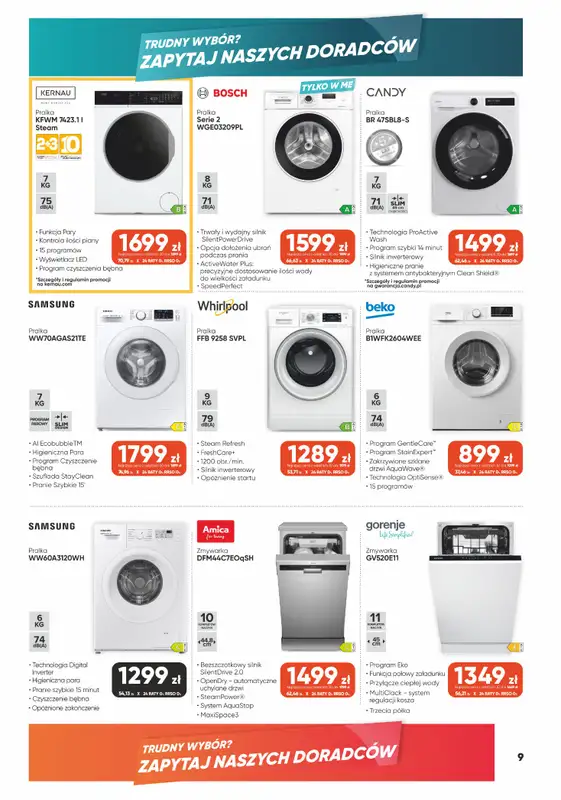 Max Elektro - gazetka promocyjna Gazetka od czwartku 27.08 do środy 30.09 - strona 9