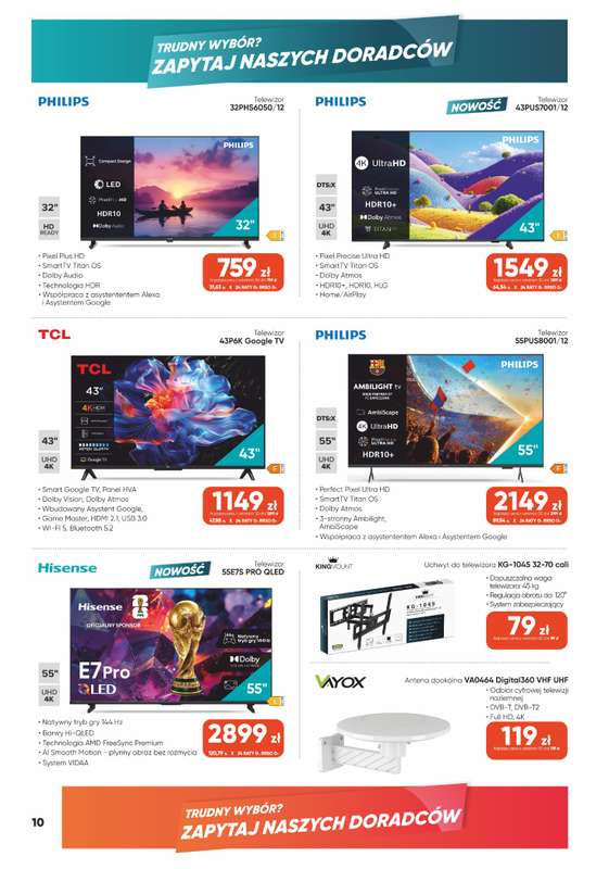 Max Elektro - gazetka promocyjna Gazetka od czwartku 27.08 do środy 30.09 - strona 10