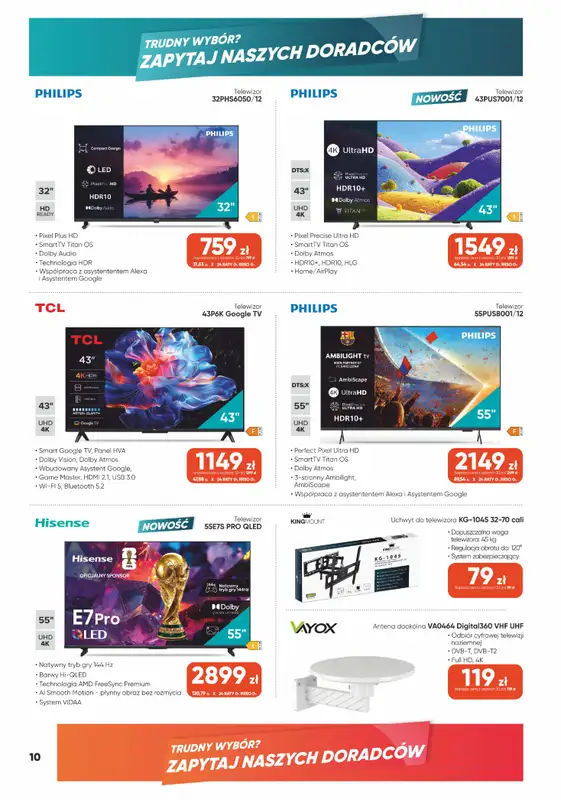 Max Elektro - gazetka promocyjna Gazetka od czwartku 27.08 do środy 30.09 - strona 10