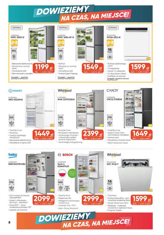 Max Elektro - gazetka promocyjna Gazetka od czwartku 27.08 do środy 30.09 - strona 8