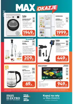 Max Elektro - gazetka promocyjna Gazetka od czwartku 27.08 do środy 30.09 - strona 12