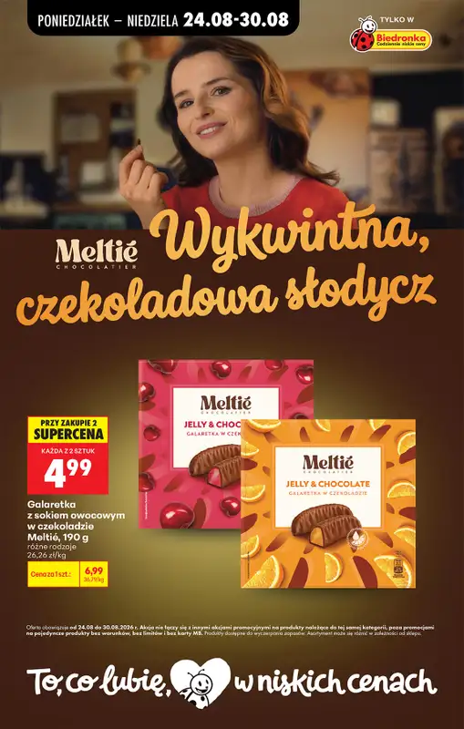Biedronka - gazetka promocyjna Od poniedziałku od poniedziałku 24.08 do niedzieli 30.08 - strona 80