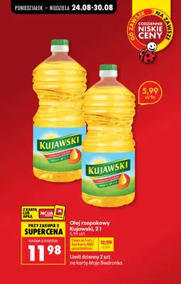 Biedronka - gazetka promocyjna Od poniedziałku od poniedziałku 24.08 do niedzieli 30.08 - strona 58