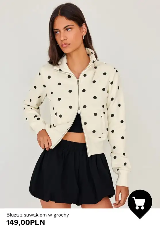 Bershka - gazetka promocyjna Bluzy damskie od piątku 28.08  - strona 10