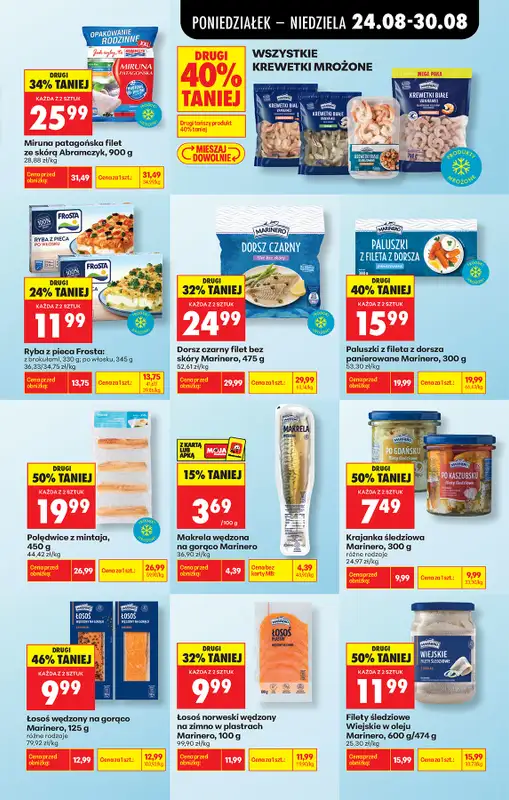 Biedronka - gazetka promocyjna Od poniedziałku, Z ladą tradycyjną od poniedziałku 24.08 do niedzieli 30.08 - strona 57