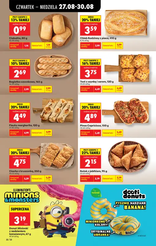 Biedronka - gazetka promocyjna Od czwartku od czwartku 27.08 do środy 02.09 - strona 44