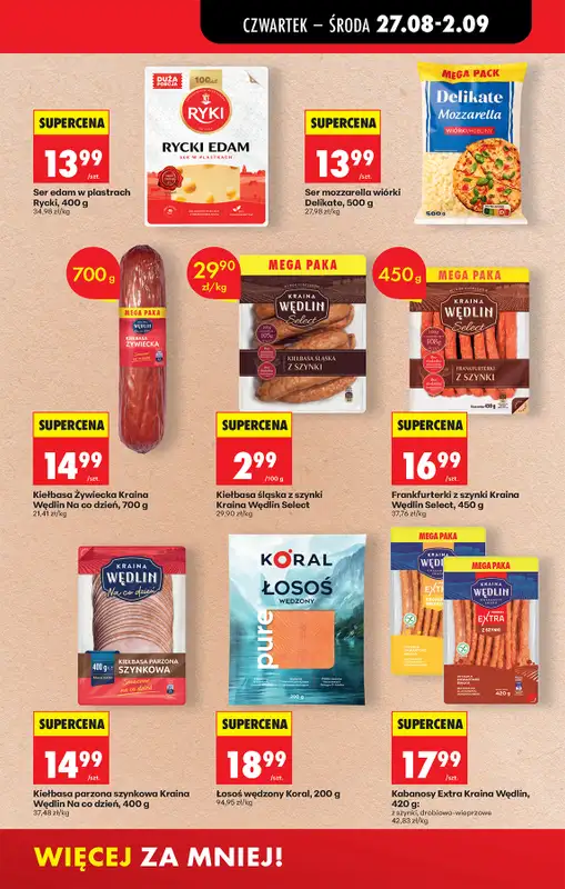 Biedronka - gazetka promocyjna Od czwartku, Z ladą tradycyjną od czwartku 27.08 do środy 02.09 - strona 59