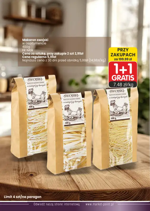 Market Point - gazetka promocyjna Gazetka od czwartku 27.08 do soboty 12.09 - strona 4