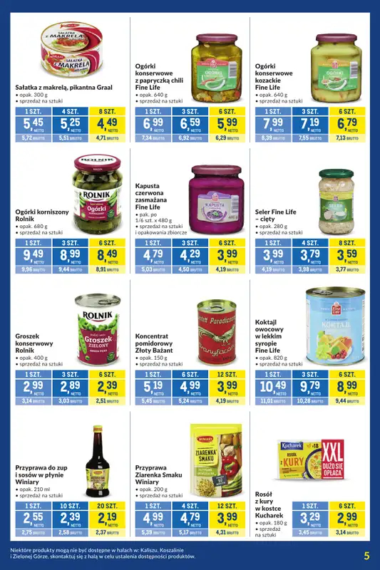Makro - gazetka promocyjna Kupujesz więcej, płacisz mniej od wtorku 01.09 do poniedziałku 28.09 - strona 5