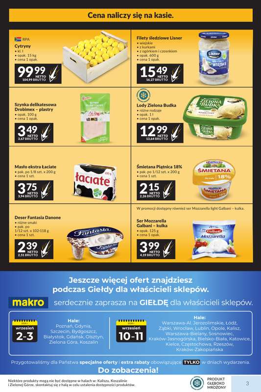 Makro - gazetka promocyjna Mega oferty dla Twojego Sklepu od wtorku 01.09 do poniedziałku 14.09 - strona 3
