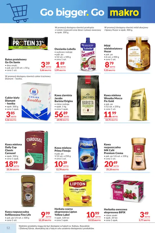 Makro - gazetka promocyjna Mega oferty dla Twojego Sklepu od wtorku 01.09 do poniedziałku 14.09 - strona 12