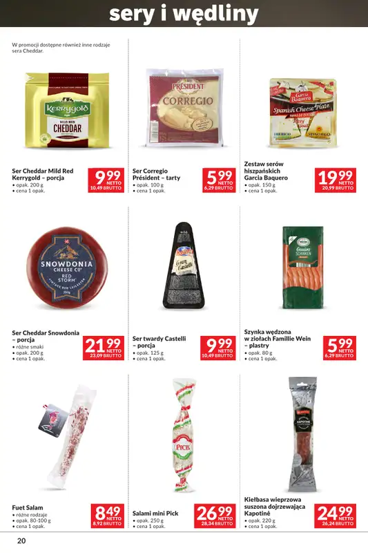 Makro - gazetka promocyjna Katalog Sery, Wędliny, Wina od wtorku 01.09 do poniedziałku 14.09 - strona 7