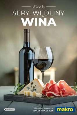 Makro - gazetka promocyjna Katalog Sery, Wędliny, Wina od wtorku 01.09 do poniedziałku 14.09