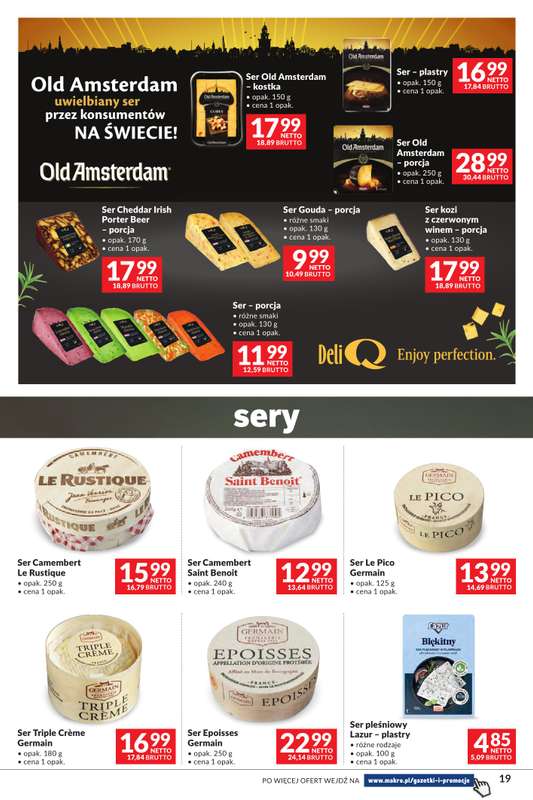 Makro - gazetka promocyjna Katalog Sery, Wędliny, Wina od wtorku 01.09 do poniedziałku 14.09 - strona 6