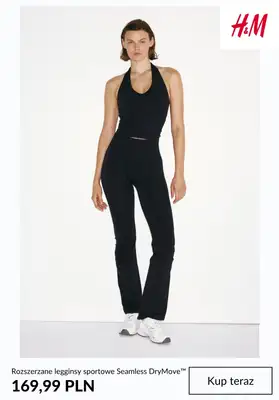 H&M - gazetka promocyjna Nowości na siłownię - kolekcja damska od piątku 28.08  - strona 10