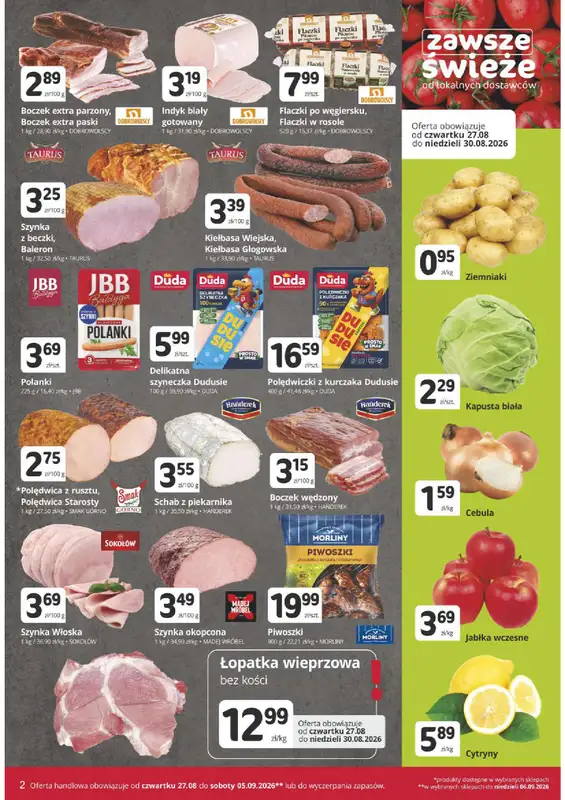 Marketvita - gazetka promocyjna Gazetka  do soboty 05.09 - strona 2