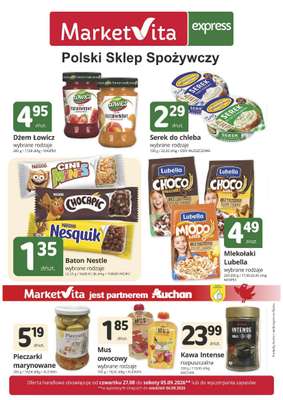 Marketvita - gazetka promocyjna Gazetka Express  do soboty 05.09