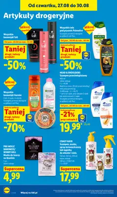 Lidl - gazetka promocyjna Oferta od czwartku od czwartku 27.08 do niedzieli 30.08 - strona 84