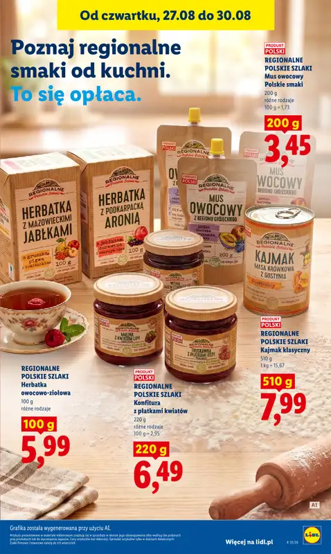 Lidl - gazetka promocyjna Oferta od czwartku od czwartku 27.08 do niedzieli 30.08 - strona 77