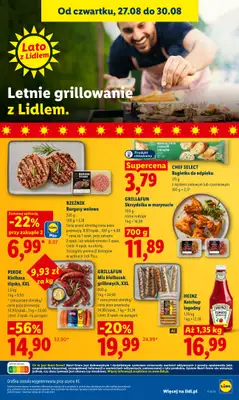 Lidl - gazetka promocyjna Oferta od czwartku od czwartku 27.08 do niedzieli 30.08 - strona 51