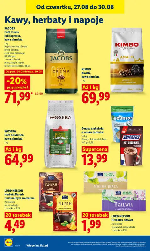 Lidl - gazetka promocyjna Oferta od czwartku od czwartku 27.08 do niedzieli 30.08 - strona 80