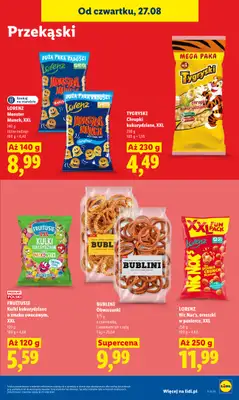 Lidl - gazetka promocyjna Oferta od czwartku od czwartku 27.08 do niedzieli 30.08 - strona 73