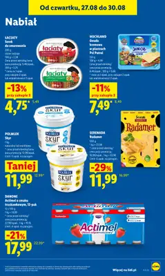 Lidl - gazetka promocyjna Oferta od czwartku od czwartku 27.08 do niedzieli 30.08 - strona 55
