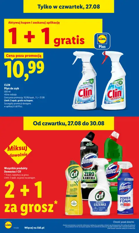 Lidl - gazetka promocyjna Oferta od czwartku od czwartku 27.08 do niedzieli 30.08 - strona 28