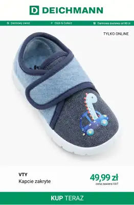 Deichmann - gazetka promocyjna Kapcie dziecięce od czwartku 27.08  - strona 2