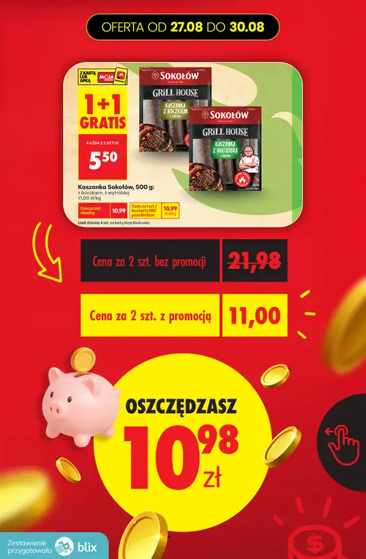Biedronka - gazetka promocyjna Przeliczamy promocje!  