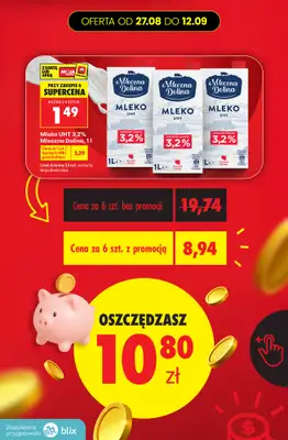 Biedronka - gazetka promocyjna Przeliczamy promocje! od czwartku 27.08 do niedzieli 30.08 - strona 4