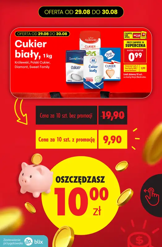 Biedronka - gazetka promocyjna Przeliczamy promocje! od czwartku 27.08 do niedzieli 30.08 - strona 6