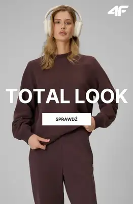 4F - gazetka promocyjna Sportowy total look dla niej od czwartku 27.08 