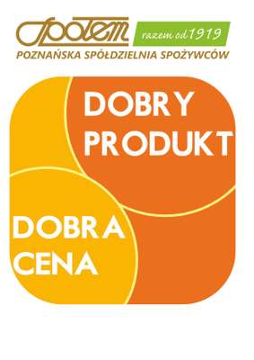 Społem - Blisko i Korzystnie - gazetka promocyjna Dobry produkt, dobra cena - PSS Poznań od wtorku 01.09 do środy 30.09