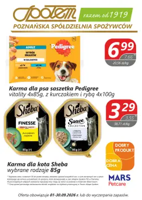Społem - Blisko i Korzystnie - gazetka promocyjna Dobry produkt, dobra cena - PSS Poznań od wtorku 01.09 do środy 30.09 - strona 4