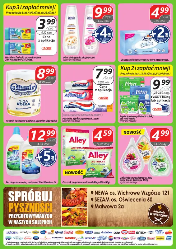 Społem - Blisko i Korzystnie - gazetka promocyjna Gazetka - PSS Poznań od poniedziałku 31.08 do środy 30.09 - strona 8