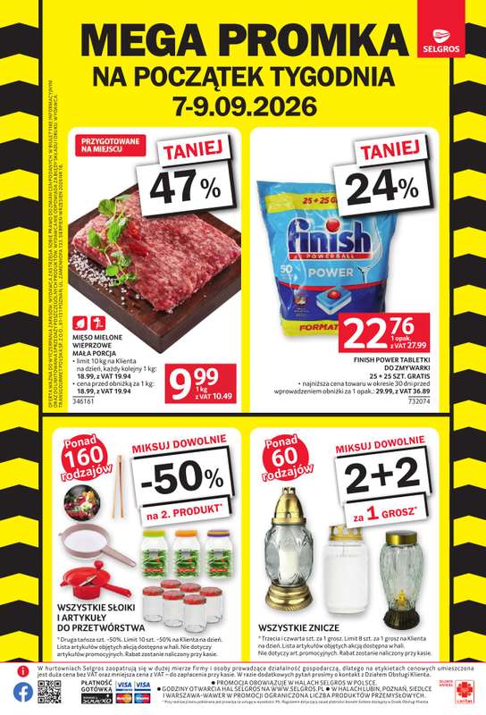 Selgros - gazetka promocyjna Mega promka od poniedziałku 31.08 do środy 09.09 - strona 2