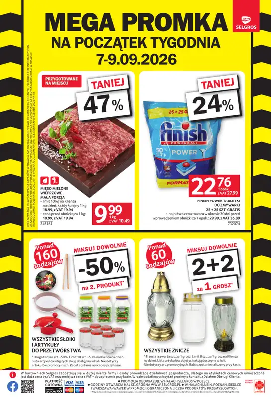 Selgros - gazetka promocyjna Mega promka od poniedziałku 31.08 do środy 09.09 - strona 2