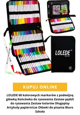 AliExpress - gazetka promocyjna Kredki i mazaki do szkoły od piątku 28.08  - strona 6